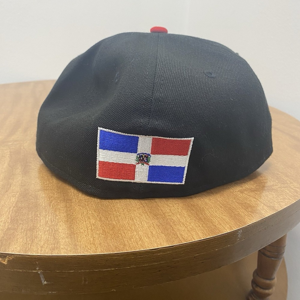 Dominican Republic Hat Black World Baseball Classic New Era 59Fifty Size 7 1/4 - Picture 5 of 7